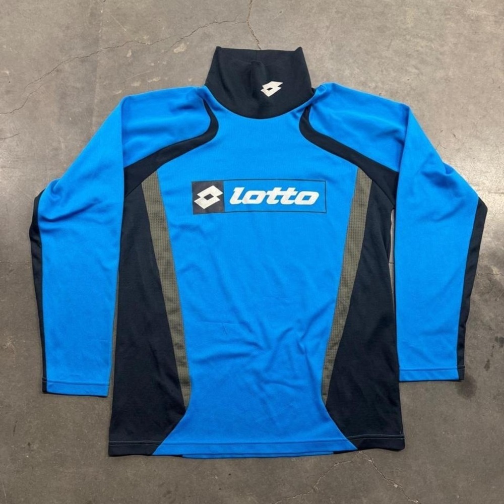 Vintage Lotto soccer jersey w/‎ turtle neck